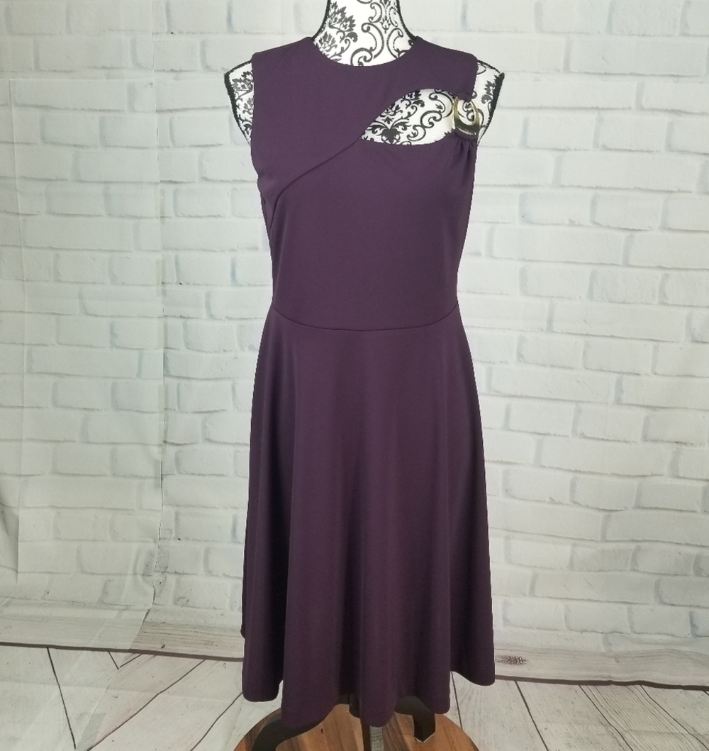 Calvin Klein size small zip back sleeveless dress